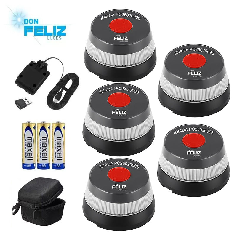 ⭐⭐¡Último día! ¡80% de descuento para el Año Nuevo 2026!❄❄Baliza V16 | 2ª GENERACION Geolocalización DGT 3.0 | Luz Emergencia Coche Homologado DGT | SIM y Datos Pagados hasta 2038