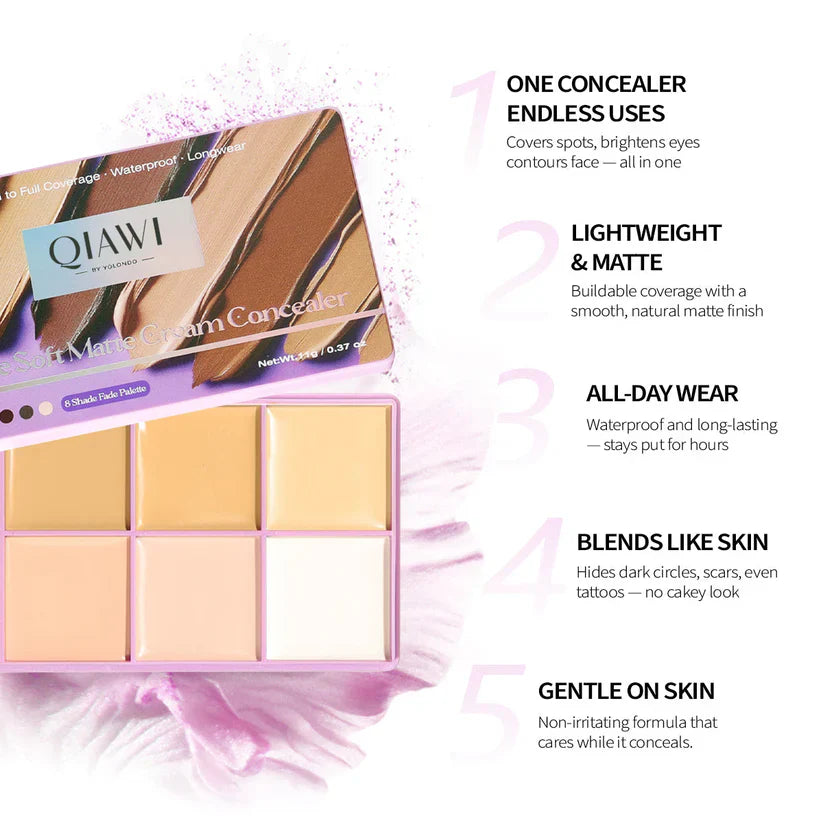 🎉2026NEW YEAR Sale Happening Now:70%OFF🎉Instant Flawless Coverage Concealer — One-Tap Smoothing for Picture-Perfect Skin